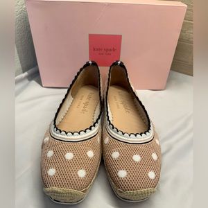 Kate spade polka dot Nottingham espadrille